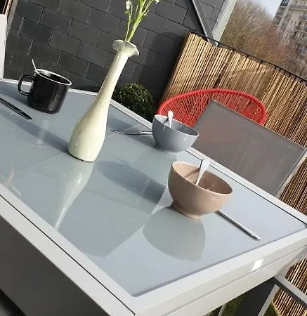 Apartament Chez Karine T4 Terrasse Hyper Centre Ville Wifi Parking Troyes